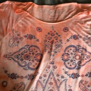 Lucky brand pink shirt